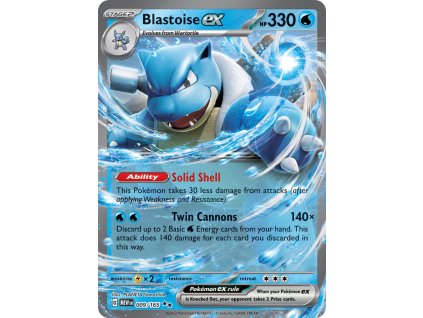 Pokémon Blastoise ex (MEW 009)