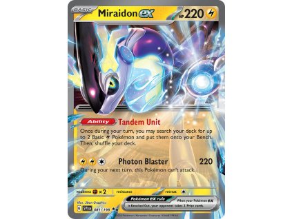 Pokémon Miraidon ex (SVI 081)