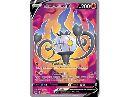 Pokémon Chandelure V (FST 247)