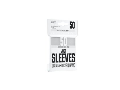 Just Sleeves - Standard Card Game White (50 obalů)