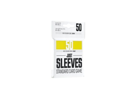 Just Sleeves - Standard Card Game Yellow (50 obalů)