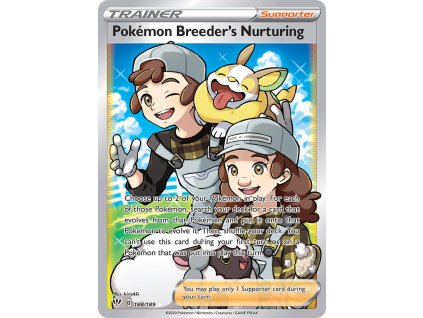 Pokémon Pokemon Breeder's Nurturing (DAA 188)