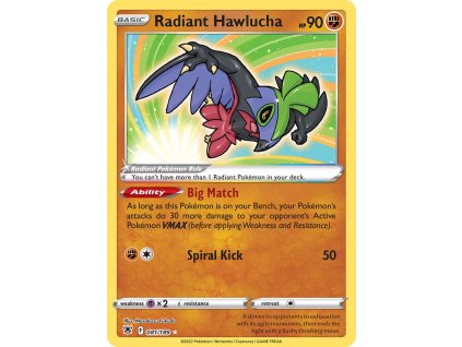 Pokémon Radiant Hawlucha (ASR 081)