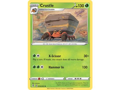 Pokémon Crustle (EVS 012)