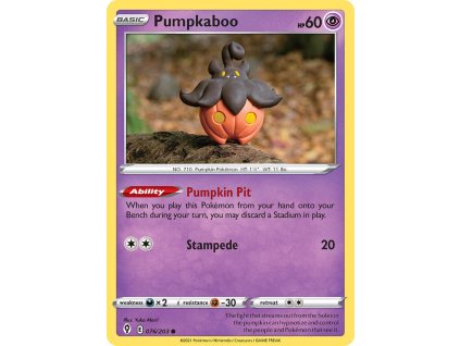 Pokémon Pumpkaboo (EVS 076)