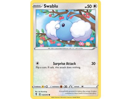 Pokémon Swablu (EVS 132)