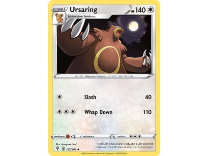 Pokémon Ursaring (EVS 127)