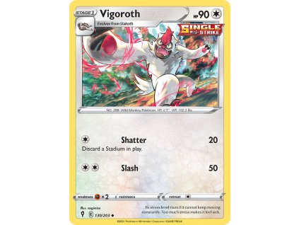 Pokémon Vigoroth (EVS 130)