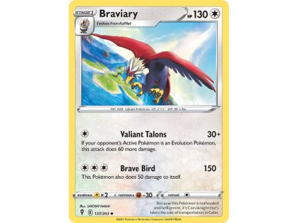 Pokémon Braviary (EVS 137)