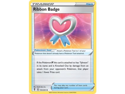 Pokémon Ribbon Badge (EVS 155)
