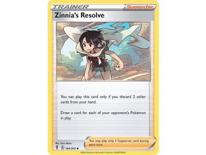 Pokémon Zinnia's Resolve (EVS 164)