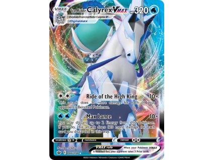 Pokémon Ice Rider Calyrex VMAX (CRE 046)