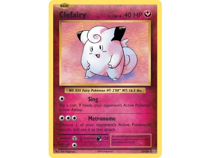 Pokémon Clefairy (EVO 63)
