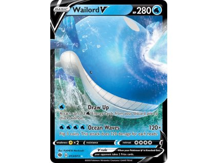 Pokémon Wailord V (CPA 13)