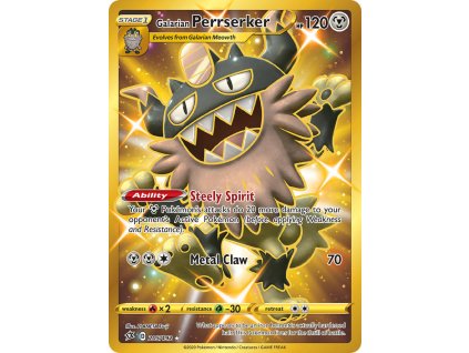 Pokémon Galarian Perrserker (RCL 205)