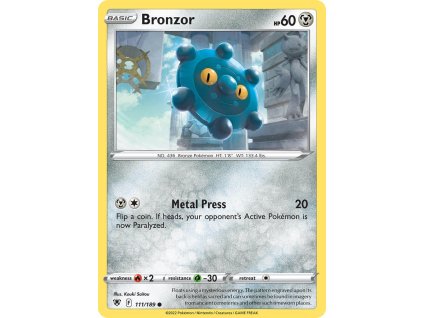 Pokémon Bronzor (ASR 111)