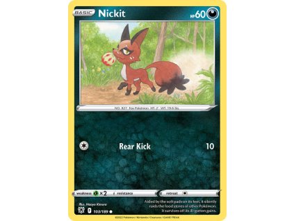 Pokémon Nickit (ASR 103)