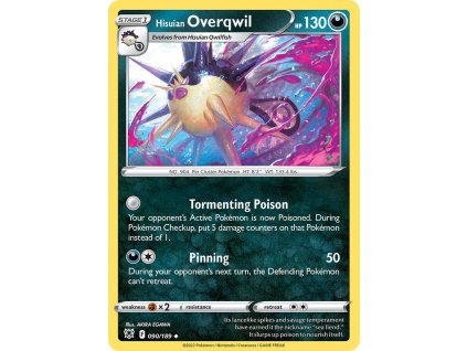 Pokémon Hisuian Overqwil (ASR 090)