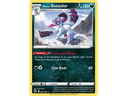 Pokémon Hisuian Sneasler (ASR 093)