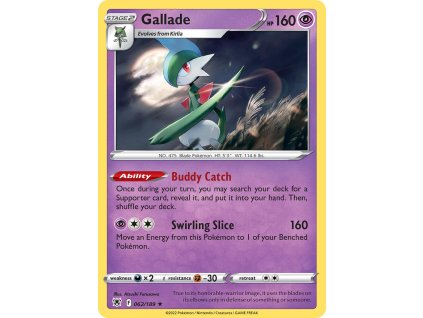 Pokémon Gallade (ASR 062)