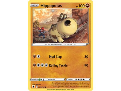 Pokémon Hippopotas (ASR 079)
