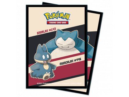 UltraPRO Deck Protector Sleeves - Snorlax & Munchlax (65 obalů)