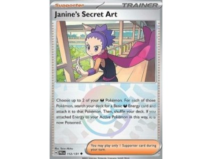 Pokémon Janine's Secret Art (xPRE 112)