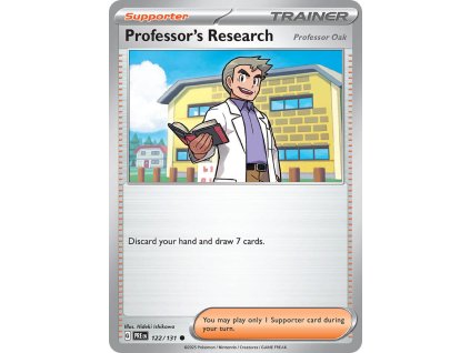 Pokémon Professor's Research - Professor Oak (PRE 122)