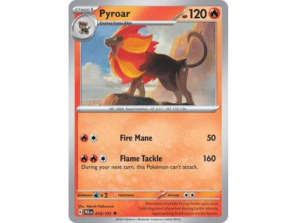 Pokémon Pyroar (PRE 016)