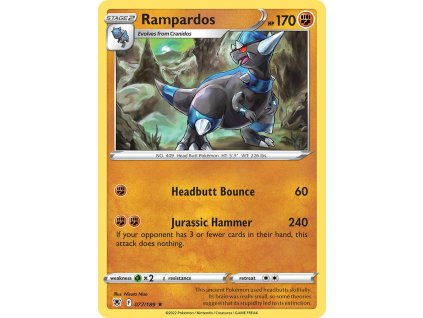 Pokémon Rampardos (ASR 077)