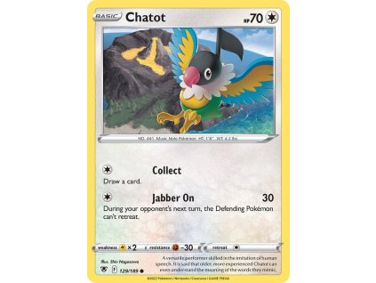 Pokémon Chatot (ASR 129)