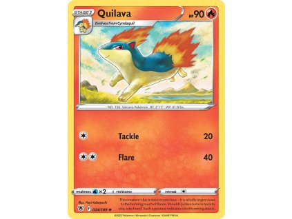 Pokémon Quilava (ASR 024)