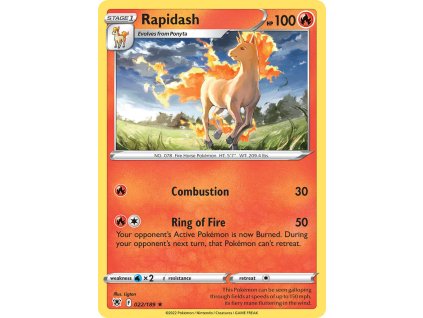 Pokémon Rapidash (ASR 022)