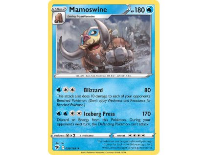 Pokémon Mamoswine (ASR 033)