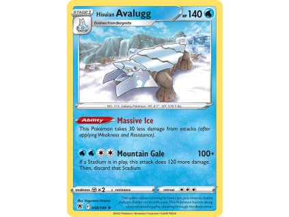 Pokémon Hisuian Avalugg (ASR 048)