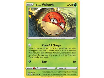 Pokémon Hisuian Voltorb (ASR 002)