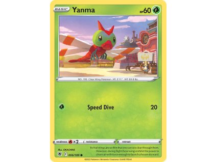 Pokémon Yanma (ASR 006)