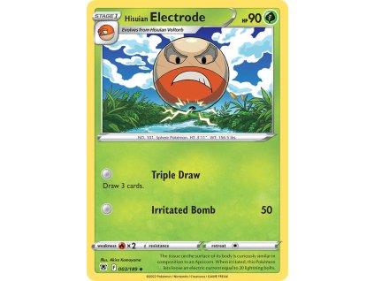 Pokémon Hisuian Electrode (ASR 003)