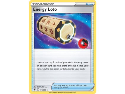 Pokémon Energy Loto (ASR 140)