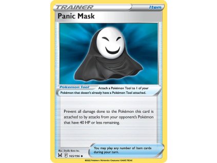 Pokémon Panic Mask (LOR 165)