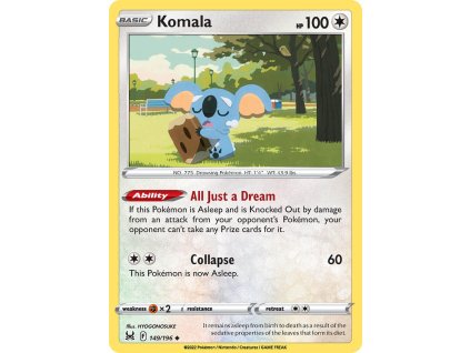 Pokémon Komala (LOR 149)