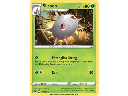 Pokémon Silcoon (LOR 007)