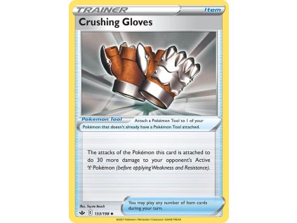 Pokémon Crushing Gloves (CRE 133)