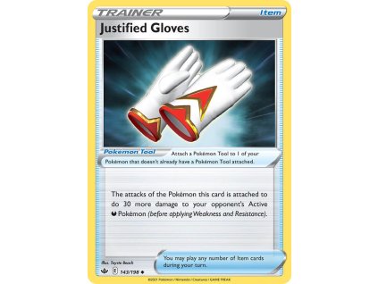 Pokémon Justified Gloves (CRE 143)