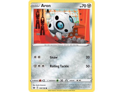 Pokémon Aron (CRE 109)