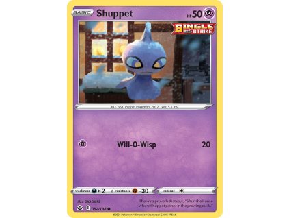 Pokémon Shuppet (CRE 062)