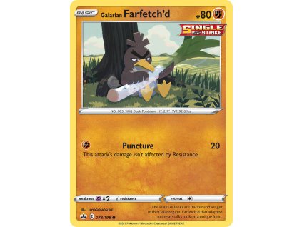 Pokémon Galarian Farfetch'd (CRE 078)