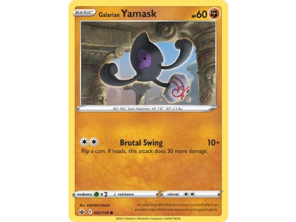 Pokémon Galarian Yamask (CRE 082)