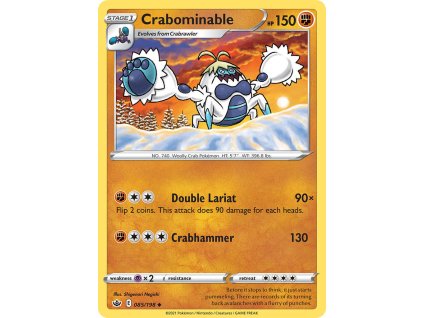 Pokémon Crabominable (CRE 085)