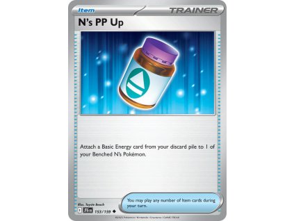Pokémon N's PP Up (JTG 153)